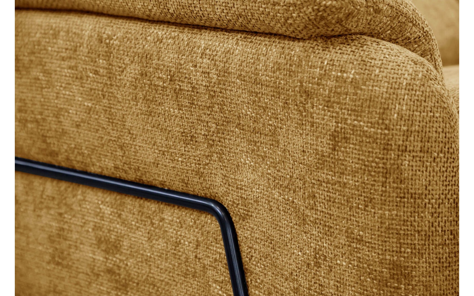 Ecksofa rechts mit verstellbaren Kopfstützen 5-Sitzer RODEN