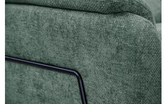 Ecksofa rechts mit verstellbaren Kopfstützen 5-Sitzer RODEN