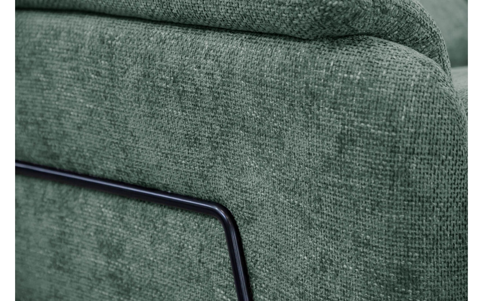 Ecksofa rechts mit verstellbaren Kopfstützen 5-Sitzer RODEN