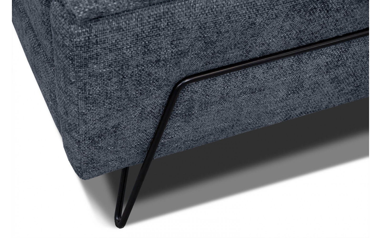 Ecksofa rechts mit verstellbaren Kopfstützen 5-Sitzer RODEN