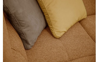 Ecksofa links mit verstellbaren Kopfstützen 5-Sitzer BERGO