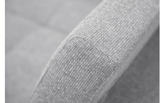 Ecksofa rechts mit verstellbaren Kopfstützen 5-Sitzer BERGO