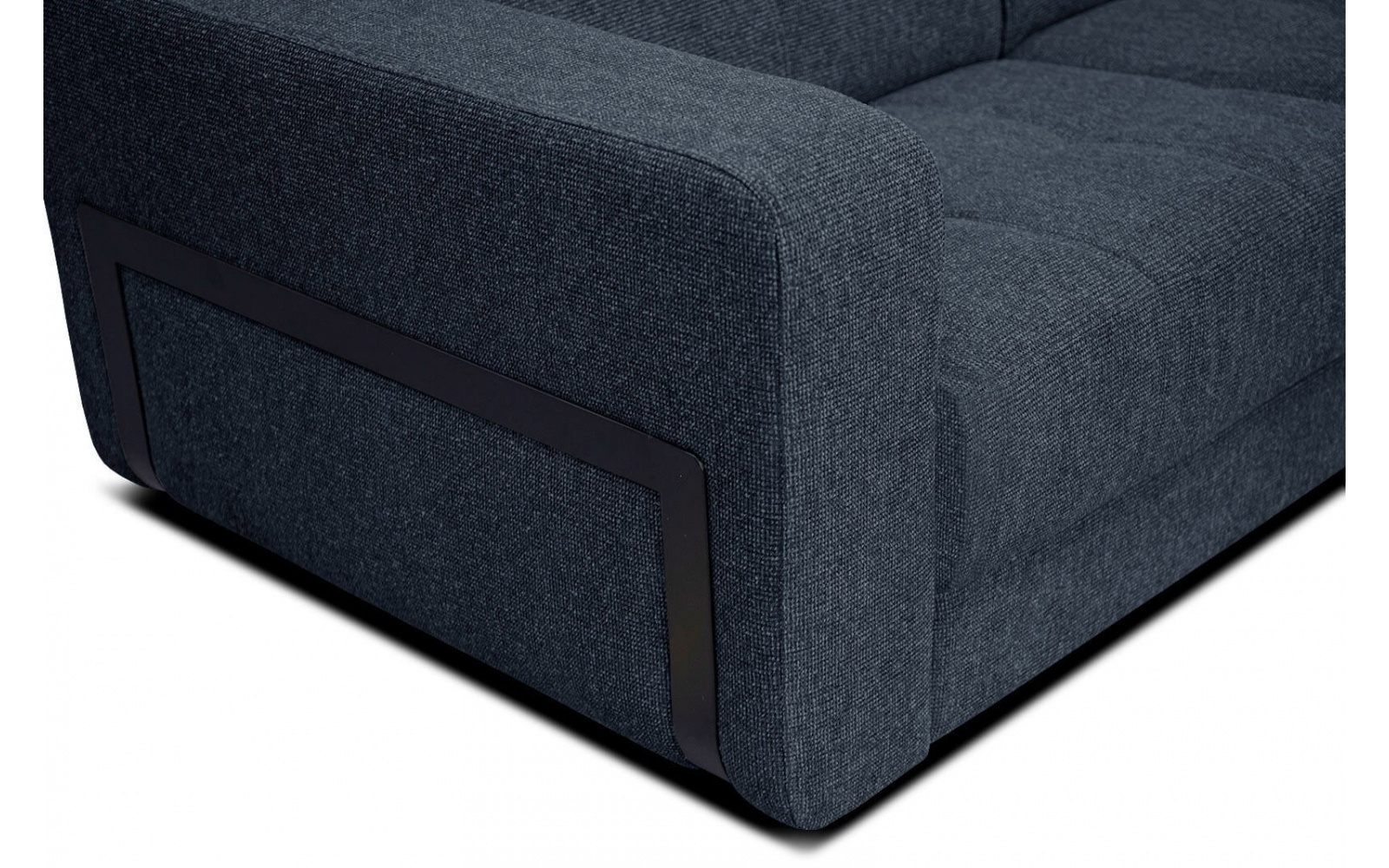 Ecksofa rechts mit verstellbaren Kopfstützen 5-Sitzer BERGO