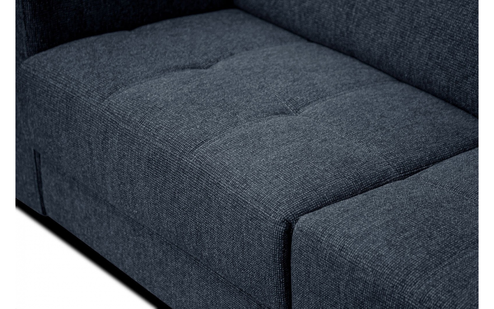 Ecksofa rechts mit verstellbaren Kopfstützen 5-Sitzer BERGO