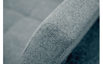 Ecksofa rechts mit verstellbaren Kopfstützen 5-Sitzer BERGO