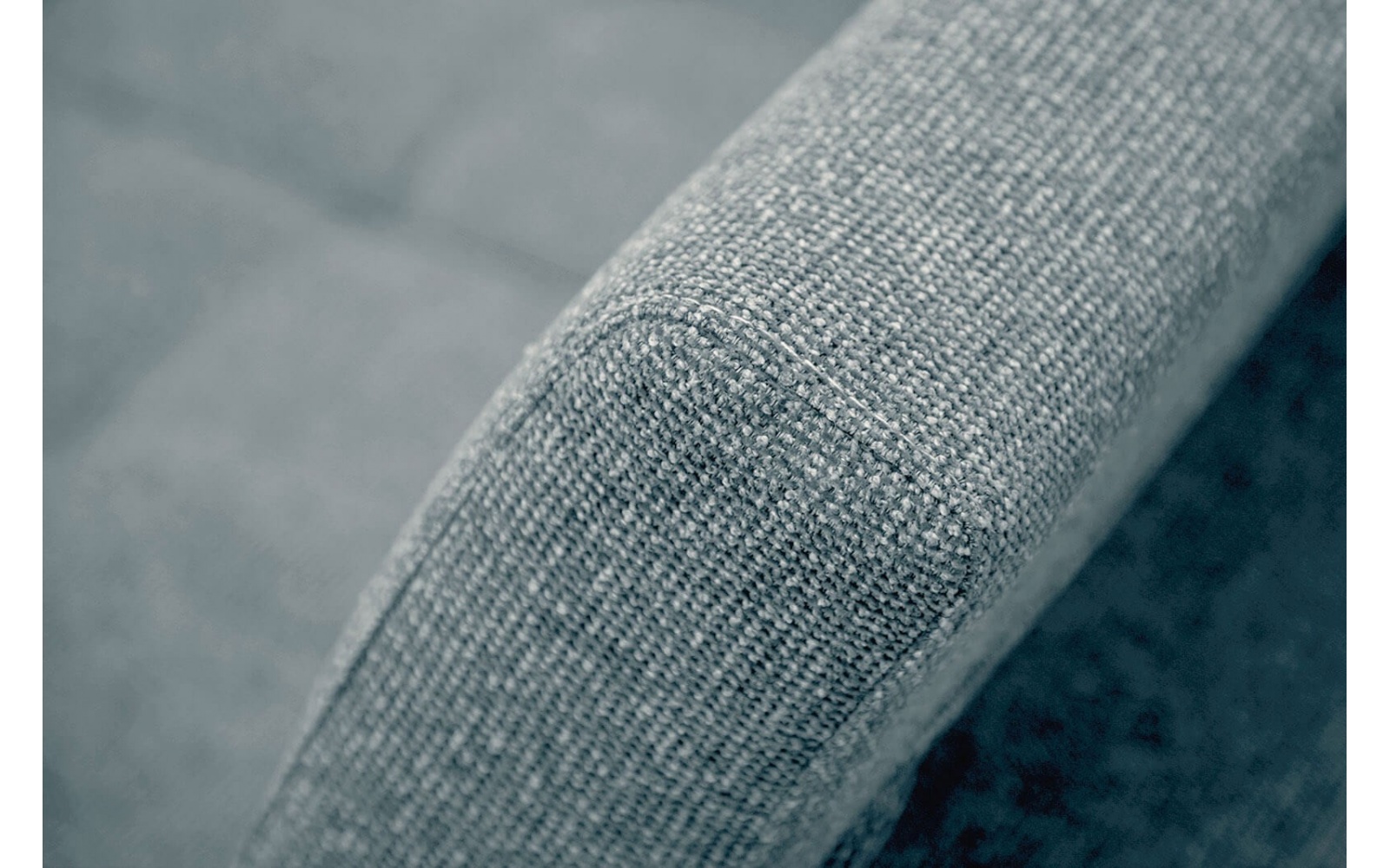 Ecksofa rechts mit verstellbaren Kopfstützen 5-Sitzer BERGO