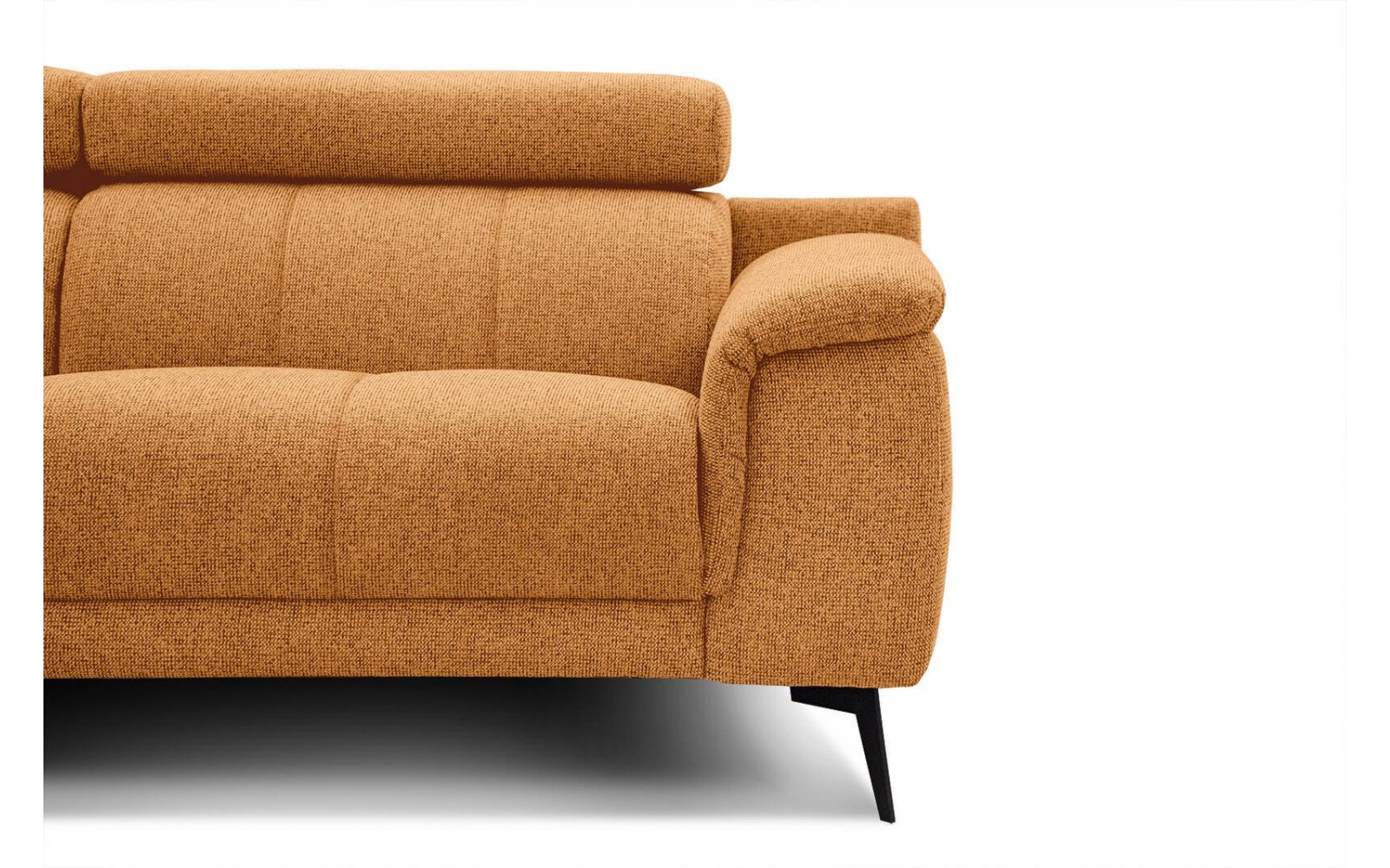 Ecksofa links mit verstellbaren Kopfstützen 5-Sitzer FIERO