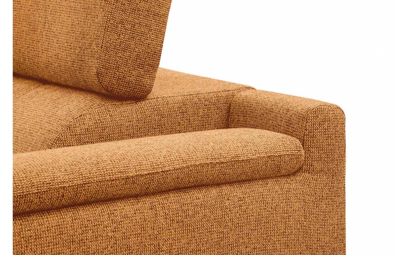 Ecksofa links mit verstellbaren Kopfstützen 5-Sitzer FIERO