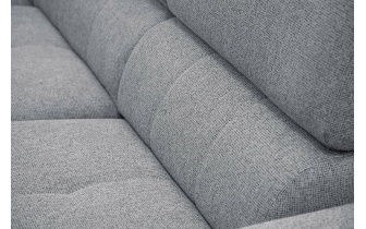 Ecksofa links mit verstellbaren Kopfstützen 5-Sitzer FIERO
