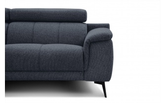 Ecksofa links mit verstellbaren Kopfstützen 5-Sitzer FIERO