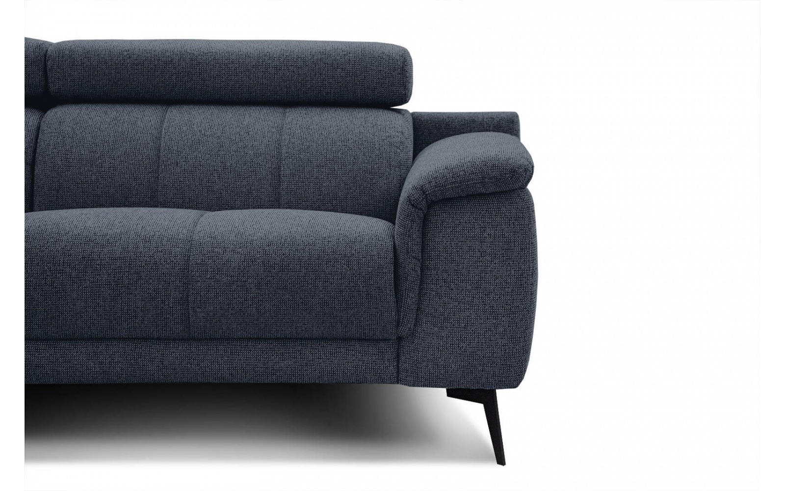 Ecksofa links mit verstellbaren Kopfstützen 5-Sitzer FIERO