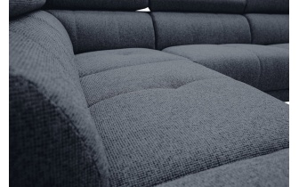Ecksofa links mit verstellbaren Kopfstützen 5-Sitzer FIERO