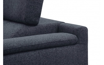 Ecksofa links mit verstellbaren Kopfstützen 5-Sitzer FIERO