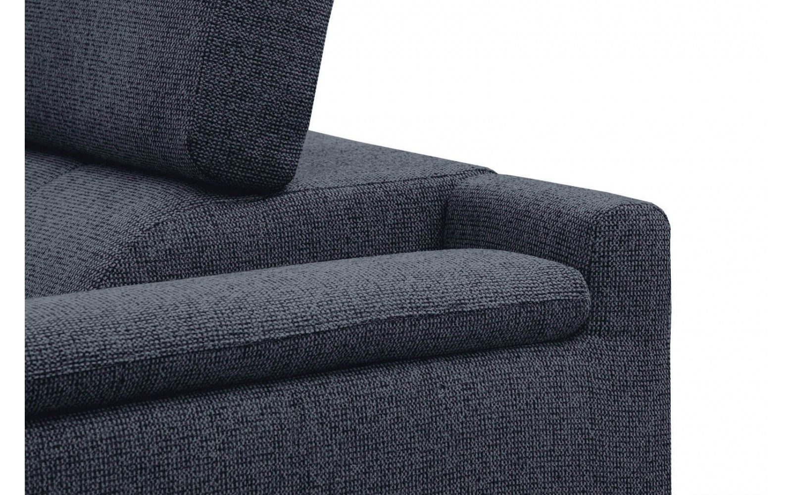 Ecksofa links mit verstellbaren Kopfstützen 5-Sitzer FIERO