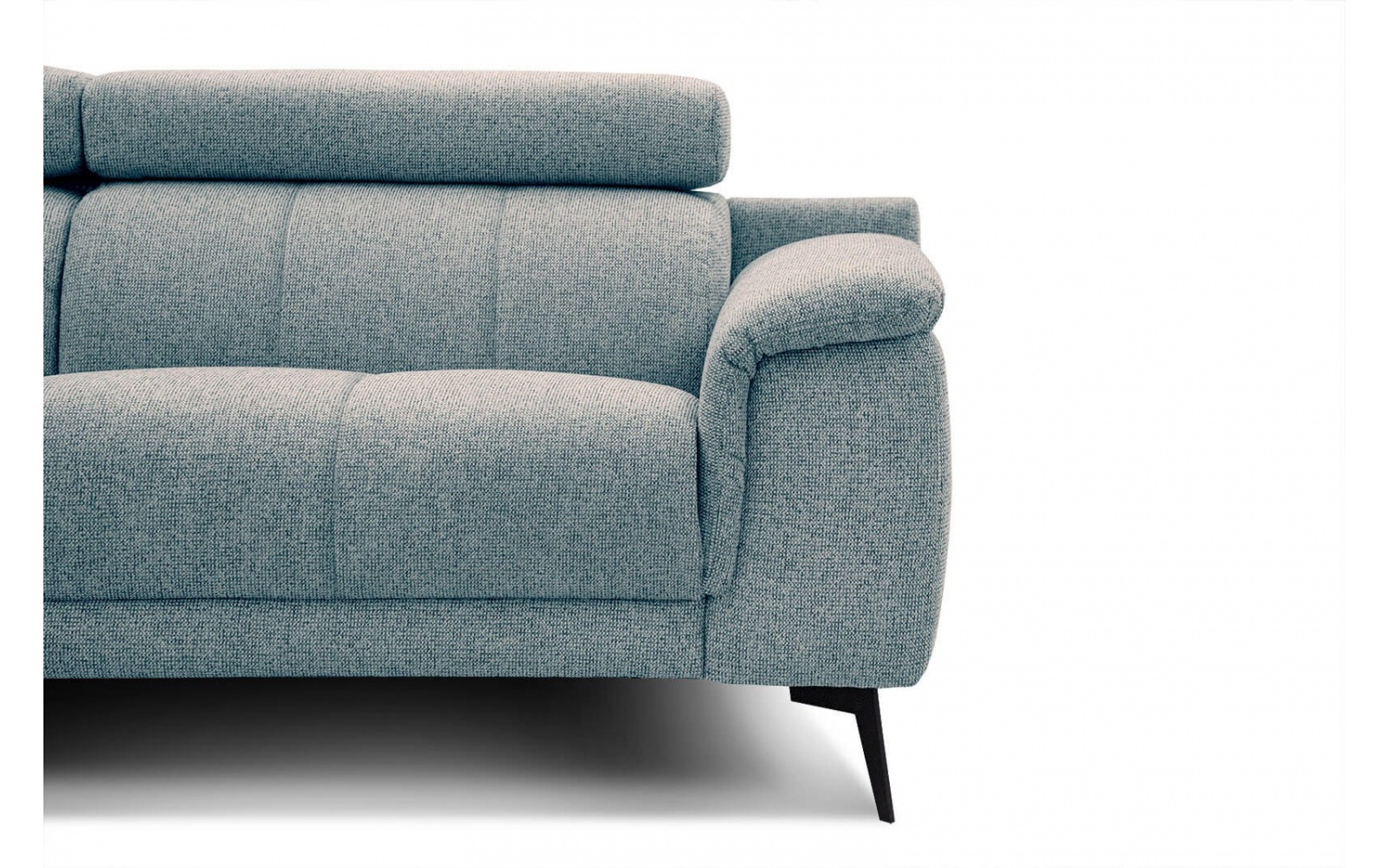 Ecksofa links mit verstellbaren Kopfstützen 5-Sitzer FIERO