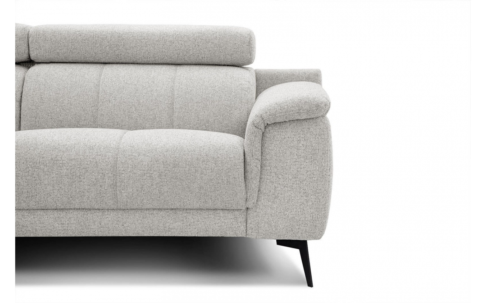 Ecksofa links mit verstellbaren Kopfstützen 5-Sitzer FIERO