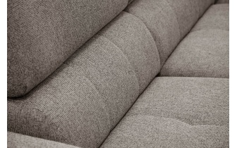 Ecksofa rechts mit verstellbaren Kopfstützen 5-Sitzer FIERO