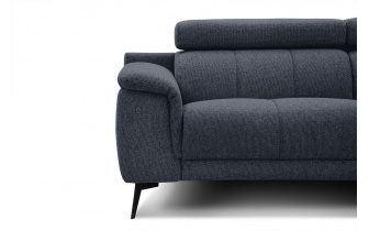 Ecksofa rechts mit verstellbaren Kopfstützen 5-Sitzer FIERO