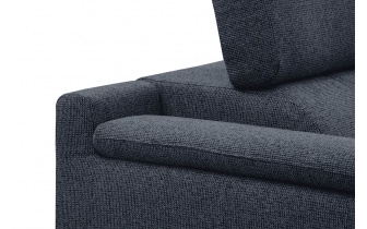 Ecksofa rechts mit verstellbaren Kopfstützen 5-Sitzer FIERO