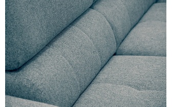 Ecksofa rechts mit verstellbaren Kopfstützen 5-Sitzer FIERO