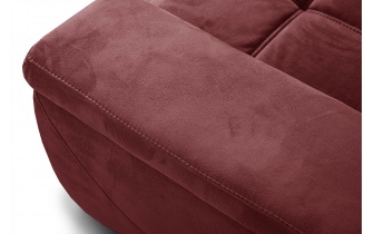 Ecksofa links mit verstellbaren Kopfstützen 5-Sitzer KELTE