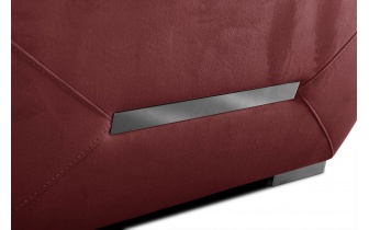 Ecksofa links mit verstellbaren Kopfstützen 5-Sitzer KELTE