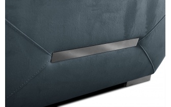 Ecksofa links mit verstellbaren Kopfstützen 5-Sitzer KELTE