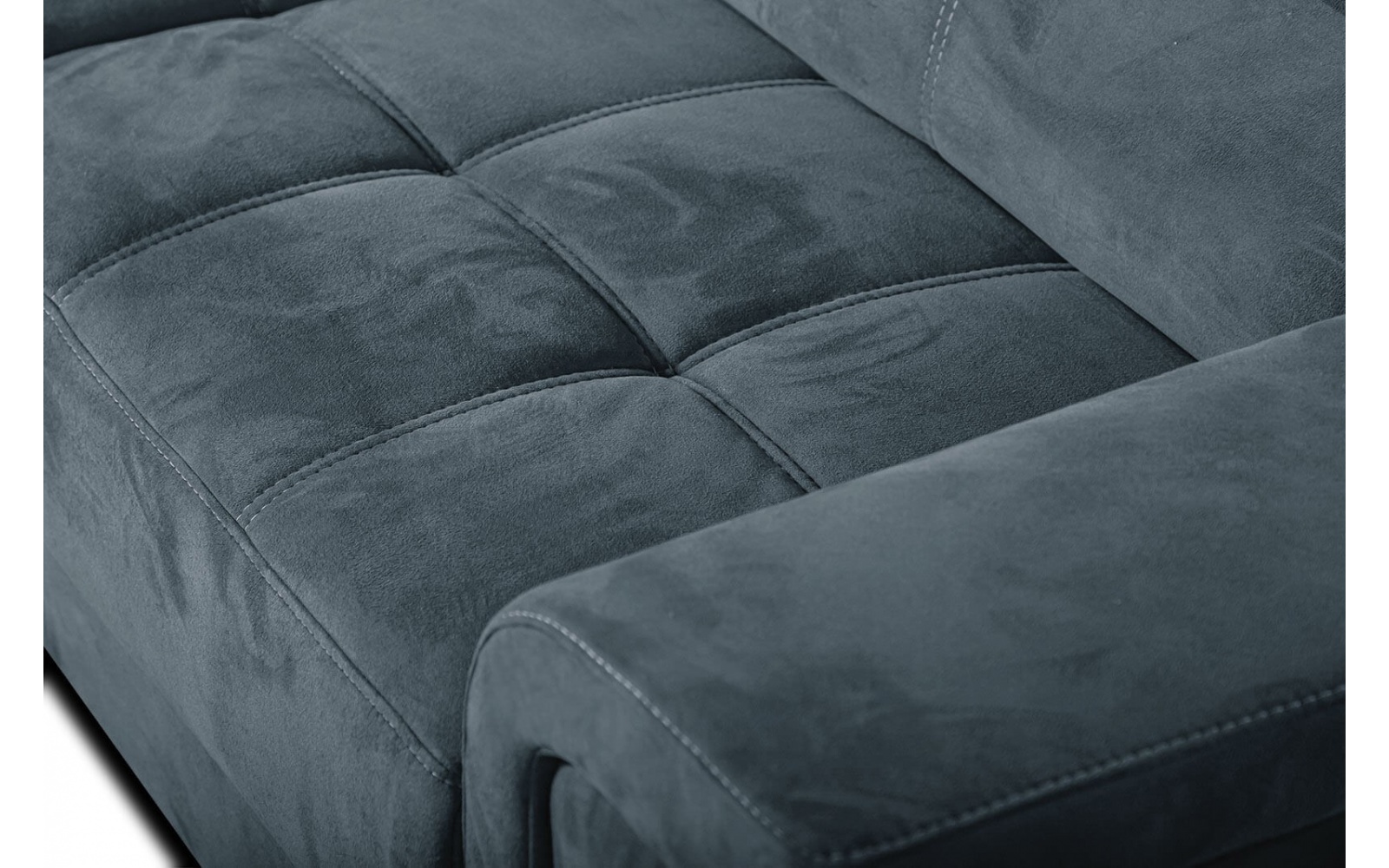 Ecksofa links mit verstellbaren Kopfstützen 5-Sitzer KELTE