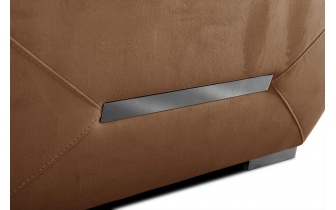 Ecksofa links mit verstellbaren Kopfstützen 5-Sitzer KELTE