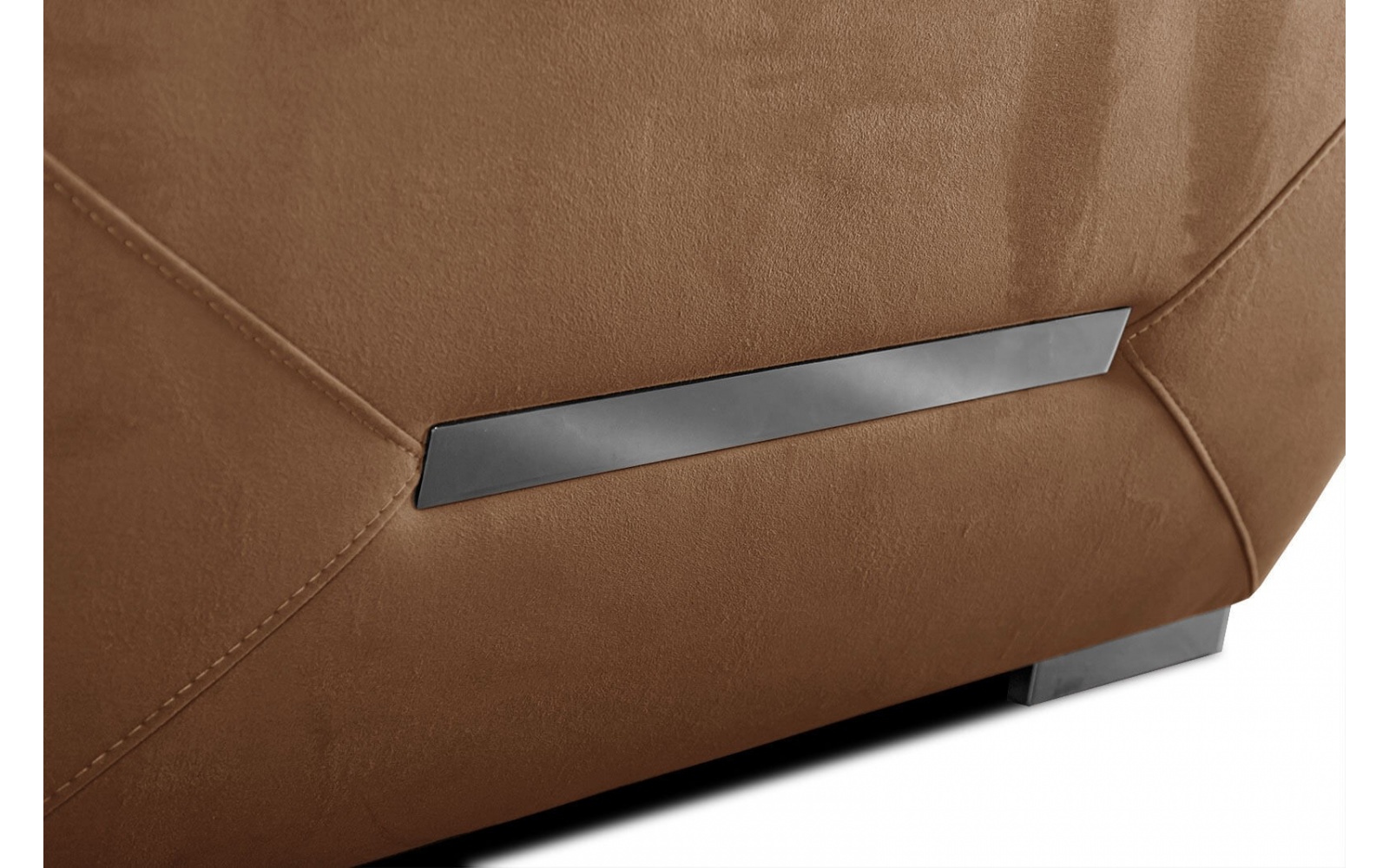 Ecksofa links mit verstellbaren Kopfstützen 5-Sitzer KELTE