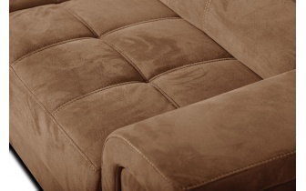 Ecksofa links mit verstellbaren Kopfstützen 5-Sitzer KELTE