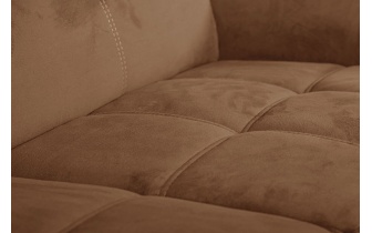 Ecksofa links mit verstellbaren Kopfstützen 5-Sitzer KELTE