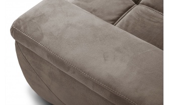 Ecksofa links mit verstellbaren Kopfstützen 5-Sitzer KELTE