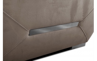 Ecksofa links mit verstellbaren Kopfstützen 5-Sitzer KELTE