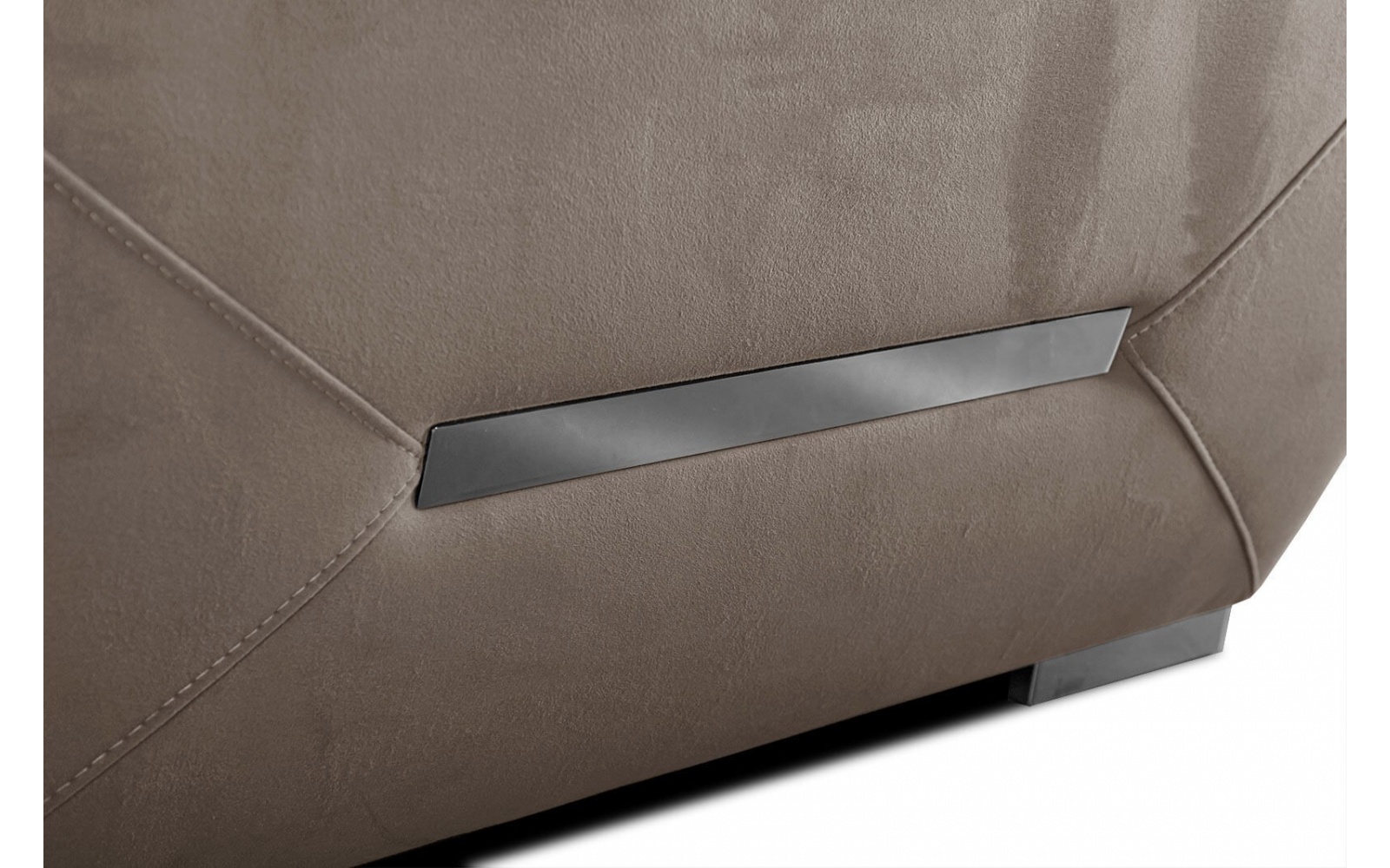 Ecksofa links mit verstellbaren Kopfstützen 5-Sitzer KELTE