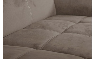 Ecksofa links mit verstellbaren Kopfstützen 5-Sitzer KELTE