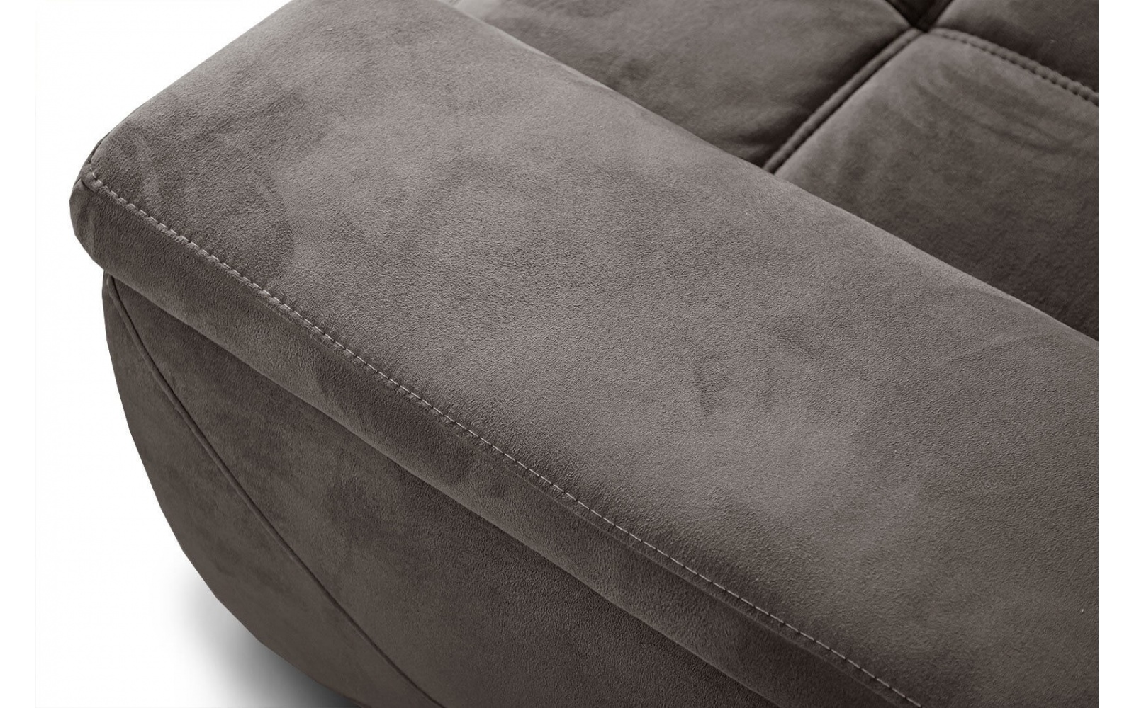 Ecksofa links mit verstellbaren Kopfstützen 5-Sitzer KELTE