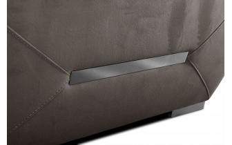 Ecksofa links mit verstellbaren Kopfstützen 5-Sitzer KELTE