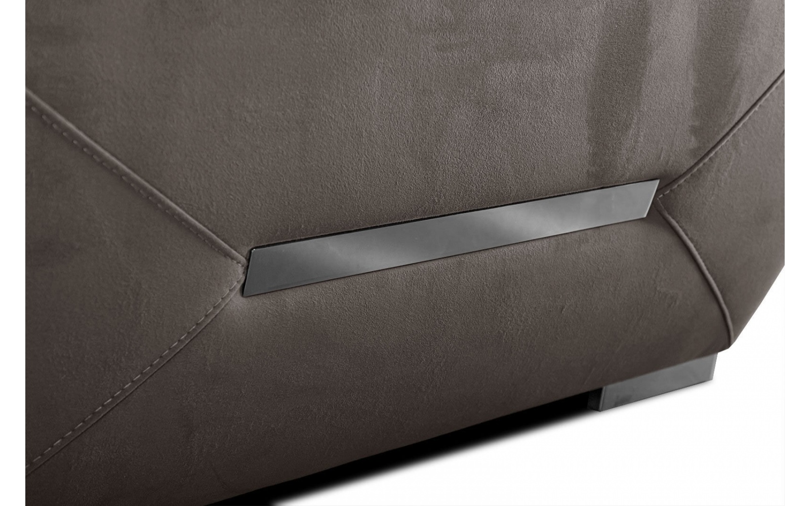 Ecksofa links mit verstellbaren Kopfstützen 5-Sitzer KELTE