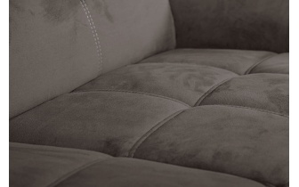 Ecksofa links mit verstellbaren Kopfstützen 5-Sitzer KELTE