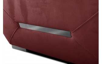 Ecksofa rechts mit verstellbaren Kopfstützen 5-Sitzer KELTE