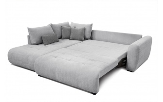 Ecksofa links mit Schlaffunktion 5-Sitzer SORENO