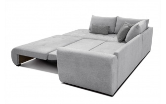 Ecksofa links mit Schlaffunktion 5-Sitzer SORENO
