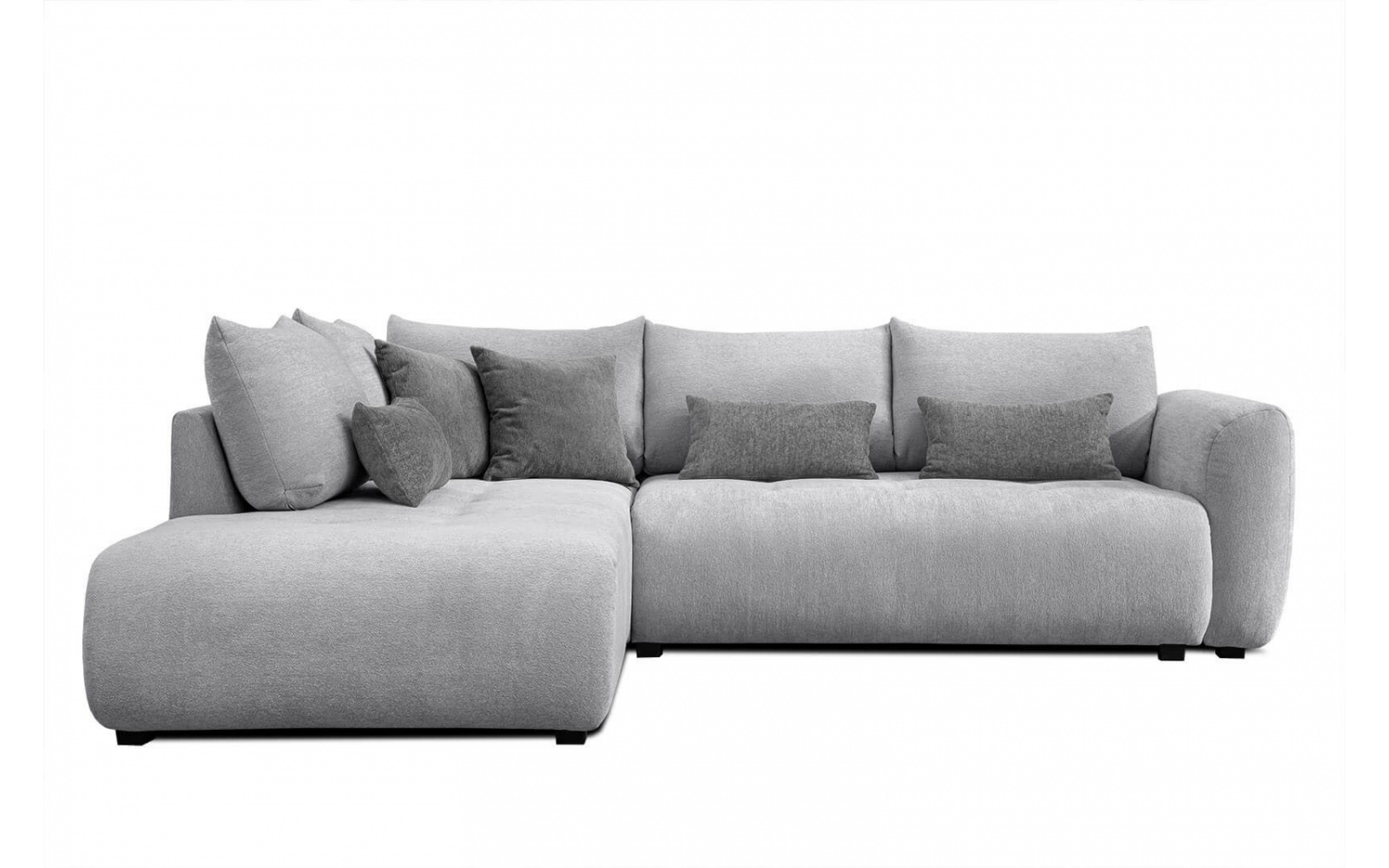 Ecksofa links mit Schlaffunktion 5-Sitzer SORENO