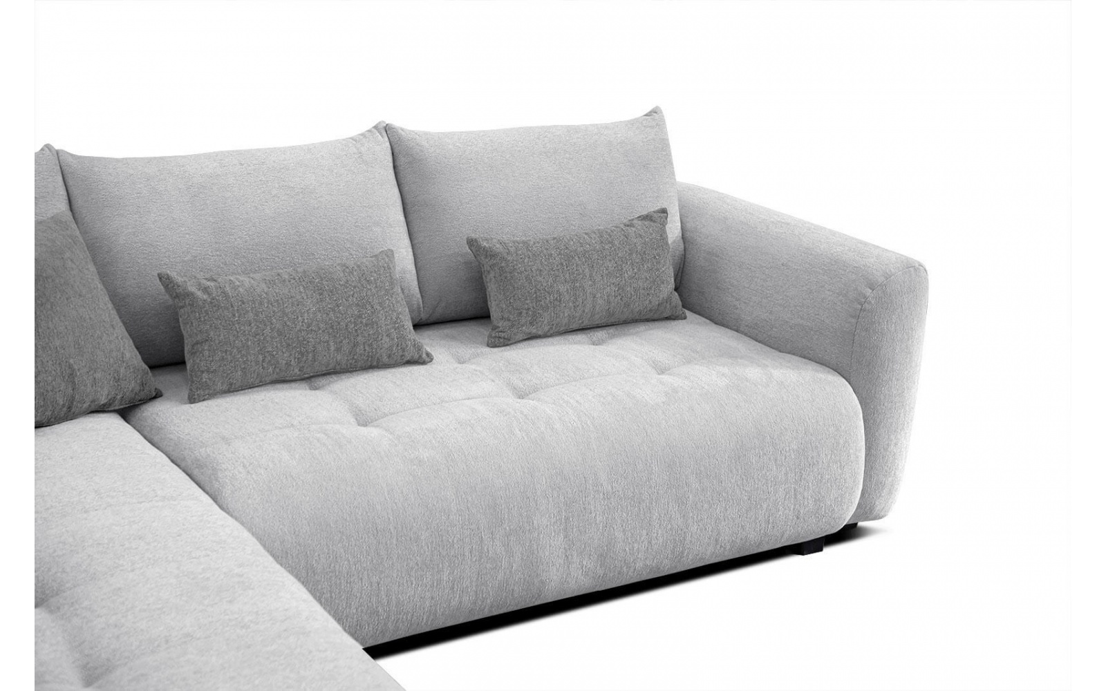 Ecksofa links mit Schlaffunktion 5-Sitzer SORENO