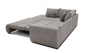 Ecksofa links mit Schlaffunktion 5-Sitzer SORENO