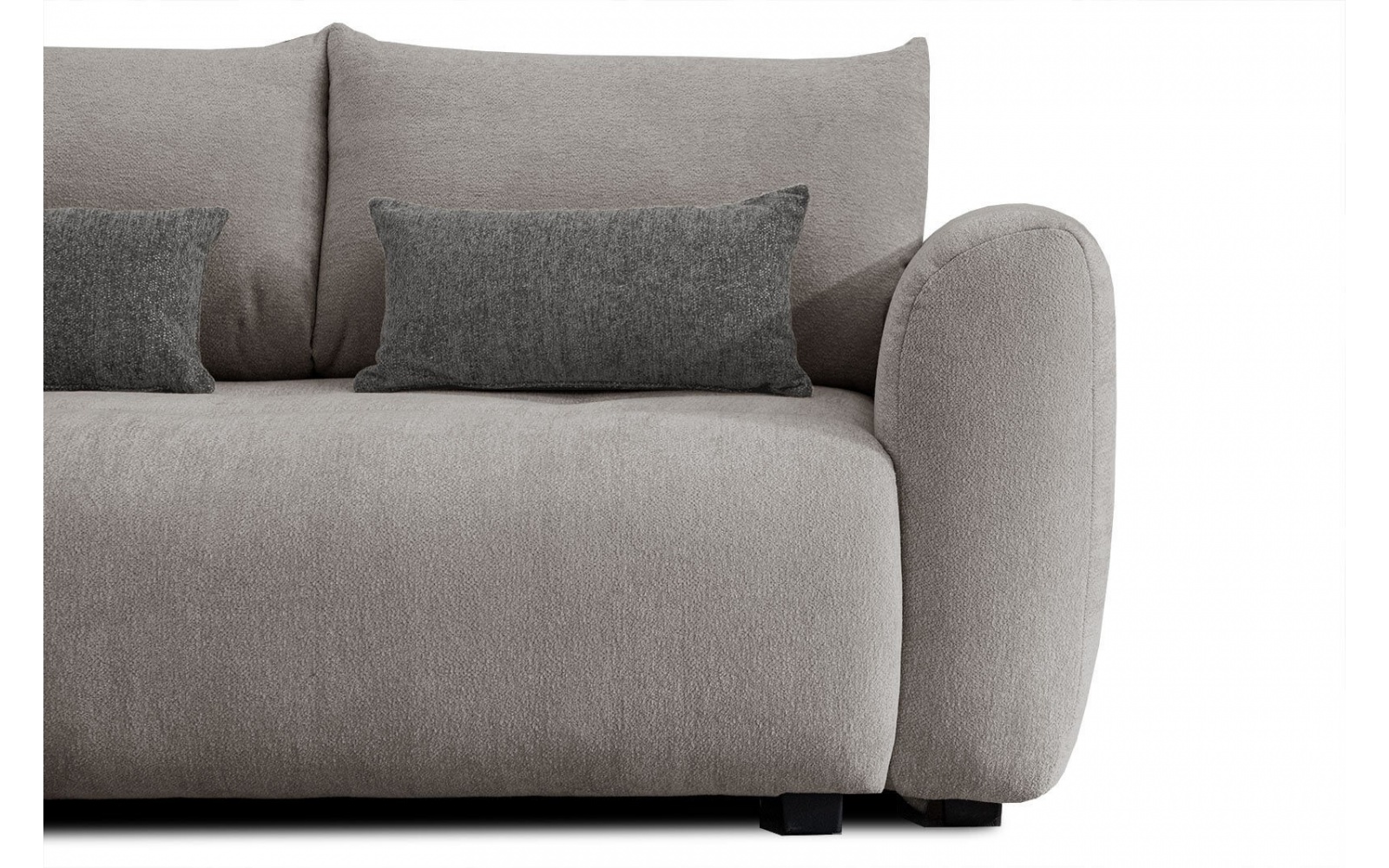 Ecksofa links mit Schlaffunktion 5-Sitzer SORENO