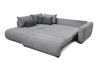 Ecksofa links mit Schlaffunktion 5-Sitzer SORENO