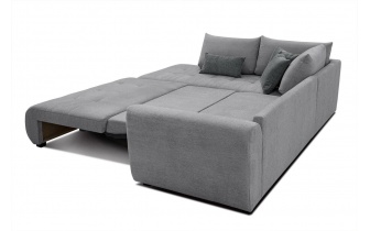 Ecksofa links mit Schlaffunktion 5-Sitzer SORENO