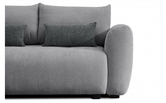 Ecksofa links mit Schlaffunktion 5-Sitzer SORENO